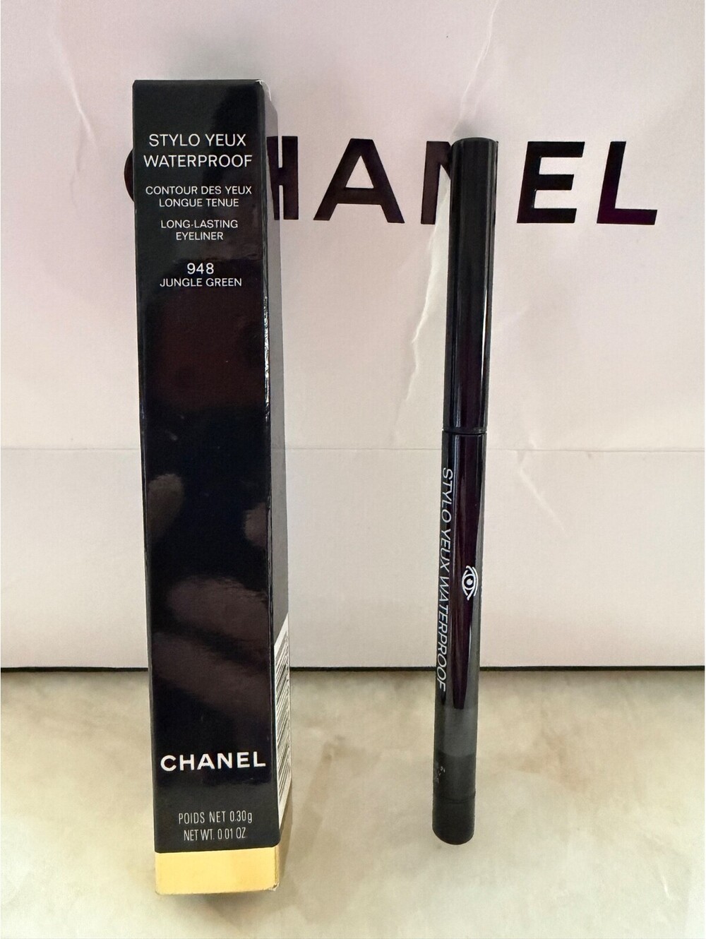 CHANEL Stylo Yeux Waterproof 948 JUNGLE GREEN - Discontinued HTF - New In Box